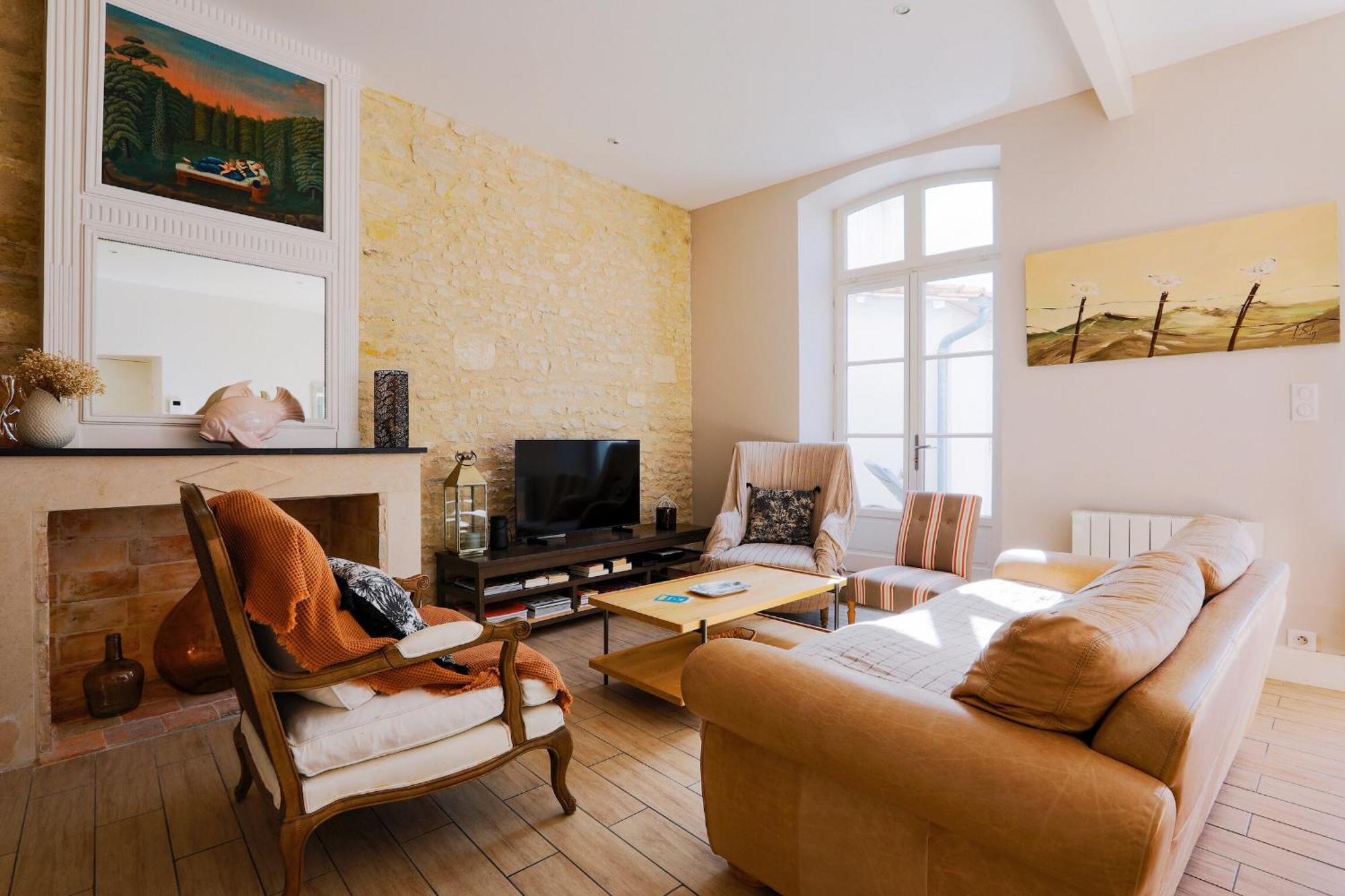 Duplex Joliment Decore Et Sa Cour Ensoleillee Saint-Martin-de-Ré 외부 사진